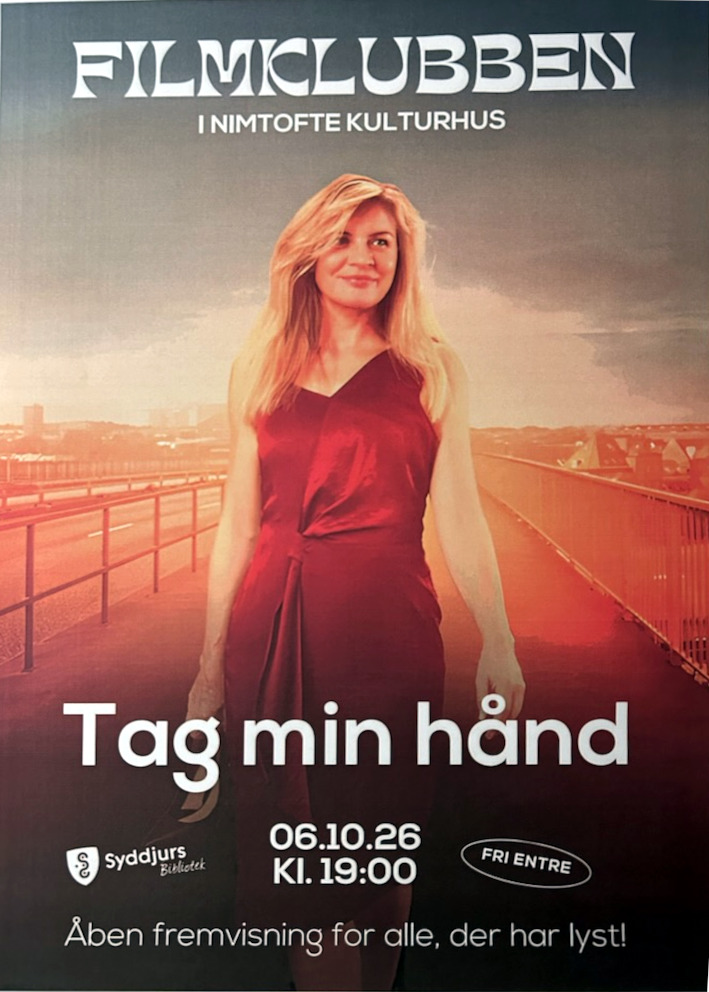 Filmplakat af filmen tag min hånd.